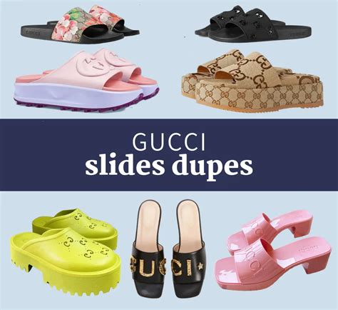 gucci clog dupe amazon|gucci slide dupe list.